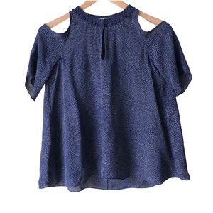 Upcycled custom overdye Derek Lam 10 Crosby silk cutout blouse 2